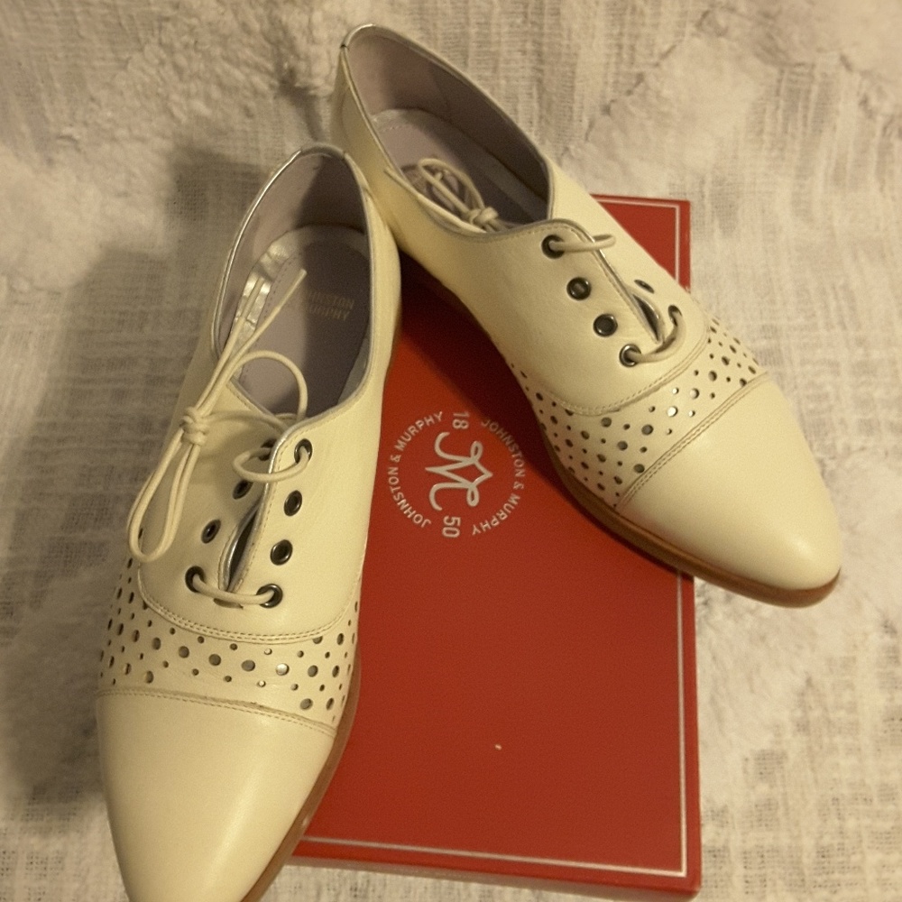 Ivory Oxford Soft Calf